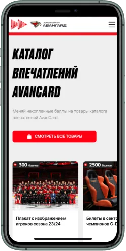 Мобильная версия проекта