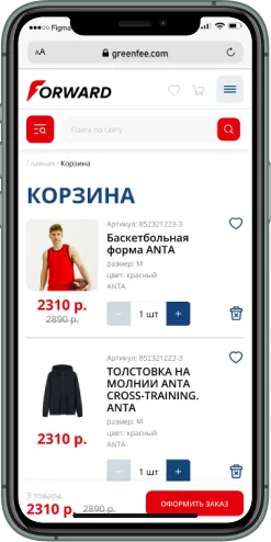 Мобильная версия проекта