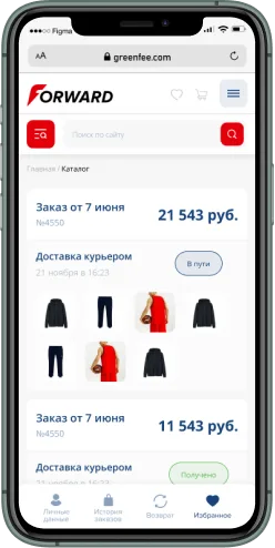Мобильная версия проекта