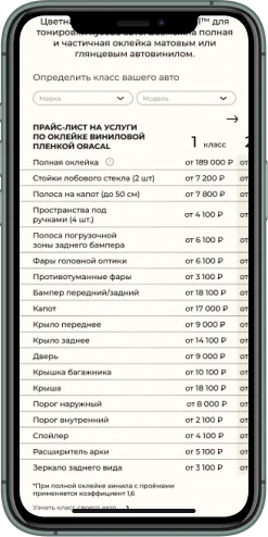Мобильная версия проекта
